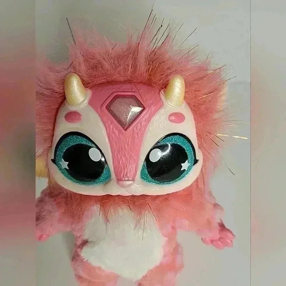 Magic Mixies Magical Plush Pet Interactive Pink Stuffed Animal Lights Sounds - Picture 2 of 9